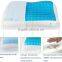 Moulded Memory Foam cool gel pillow, side sleep with silicon, king size and queen size