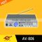 pa mixer amplifier 240w YT-806 with microphone