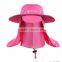 Custom Unisex Fishing Hunting Military Wide Brim Bucket Caps