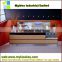 wooden bar counter design with solid surface for restaurant and cafe