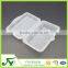 Takeaway Plastic Disposable Square Lunch Box