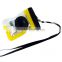 Yellow waterproof digital camera bag