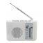 Best Selling Portable Slim dual band AM FM Pocket Radio with earphone