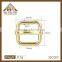 Gold plated square belt ring for man