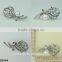 Jewelry pearl jewelry wedding chair brooch sash rhinestone ribbon buckle brooch B0264