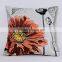 PLUS Beautiful Flower Home Decor Sofa Cushion Cover, OEM colorful pillowcase