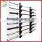 9 Pieces Gym Wall Mounted Olympic Barbell Storage Rack Quality Choice