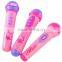 2016 custom ABS plastic echo toy microphone with stand