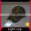 Color led solar cap