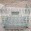 High quality storage cage metal box wire mesh container