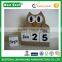 Pink Owl Decor Wood Block Perpetual Calendar