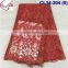 CL14-204 High quality fashion embroidered Technics french lace fabric for sale