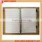 B5 spiral kraft paper notebook printing with pen