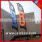 Hot sale weatherproof exhibtion promotional flag