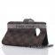 Wholesale grid pattern PU leather mobile phone cover flip wallet case For HTC M9