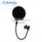 Alctron MA207 Dual Layer Nylon Pop Filter, Pop Shield, Studio Mic Filter, Mic Screen