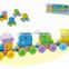 Animals Bus new design wooden cars Preschool Educational Toys Wooden Animal Bus Toy