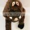 plush animal hat