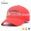 2016 china cap custom baseball hat best quality stitched logo no minimum wholesale hats