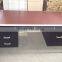 Two drawer-cabinet for metal computer commercial desk