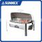 SUNNEX Hot Sale Durable Full Size Grey Water Pan Stainess Steel Cover & Food Pan 13.5Ltr. Ideal for buffet service Chafing Dish