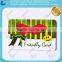Gift Printable Plastic PVC Card With Chip