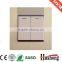 Aluminium electrical switches