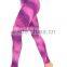 Womens Full Length Nylon/spandex Digital Printing Sports Leggings