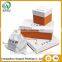 Gift box packaging paper t-shirt box cylinder packaging box with silver foil prin