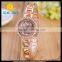 WJ-4813 personality flower geneva beautiful top sale charming colorful women bracelet watch