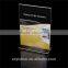Hot sale acrylic free standing sign holders