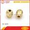 New design brushed gold custom garment hanging metal beads for clothing swimwear