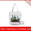 2016 pure cooton tote bag wholesale with factory outlet