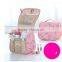 cosmetic bag material colorful fashion hot sale travel cosmetic bag