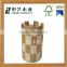 New product mini wooden bucket,wooden box wtih hanger,wooden pen holder