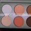 2016 new products 6 color Pressed Powder Foundation dry concealer palette