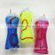 Fresh fruit infuser water bottle, translucence plastic healthy sport water bottle, BPA FREE plastic bottle