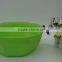 Solid Color Plastic salad bowl best selling
