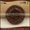 High end nylon leather-like plastic button