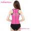 Neoprene Slim Suna Sweat Women Body Waist Shaper Vest With Zipper