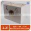 white kraft custom printing paper gift bags with handles