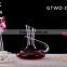 Hand Crafted Lead-free Fashion Clear Crystal Glass Wine Decanter with handle