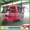 2016 User-friendly construction and design light pink food cart trailer for sale mobile food wending