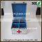 China factory price carrying medical paramedic doctors silver aluminum first aid kit box with blue dividers