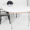 Made in China dining table replica Arne Jacobsen furniture Super Elliptical Table