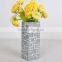 Creative Mosaic Craft Glass Mirror Mosaic Vase For Home Decoration