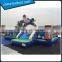 inflatable karate theme bouncer / inflatable taekwondo bouncer slide for kids