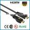 APBG 10ft 3m gold plated 1080p 3d 4k HDMI cable male to male