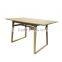 T023A Acacia Wood Dining Table