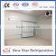 Cold storage room painted steel sliding door